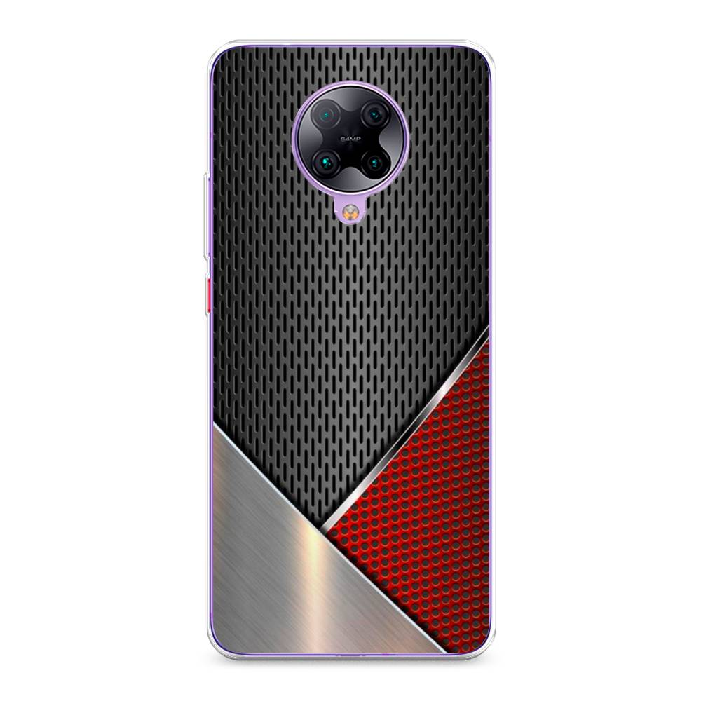 

Силиконовый чехол "Стальной металл" на Xiaomi Poco F2 Pro, 37050-3