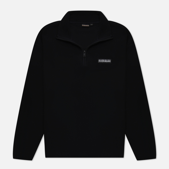 

Мужская толстовка Napapijri Morgex Half Zip Fleece чёрный, Размер XXL, Черный, Morgex Half Zip Fleece
