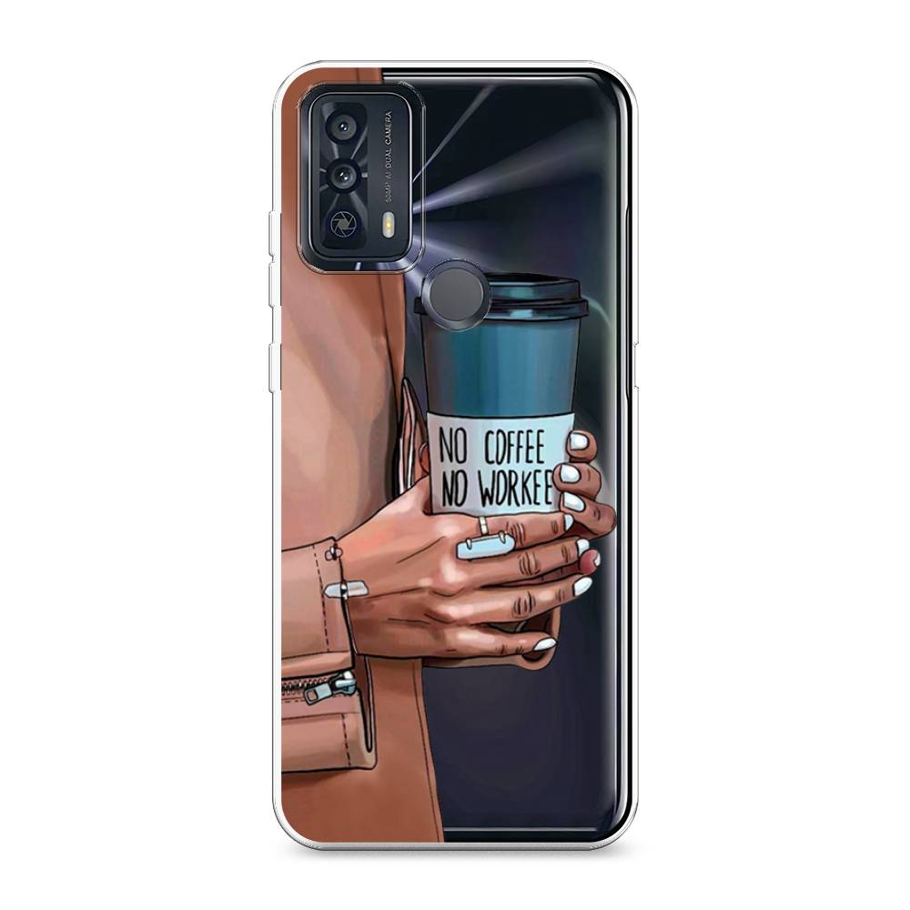 

Чехол Awog на TCL 20B "No coffee", Разноцветный, 290750-7