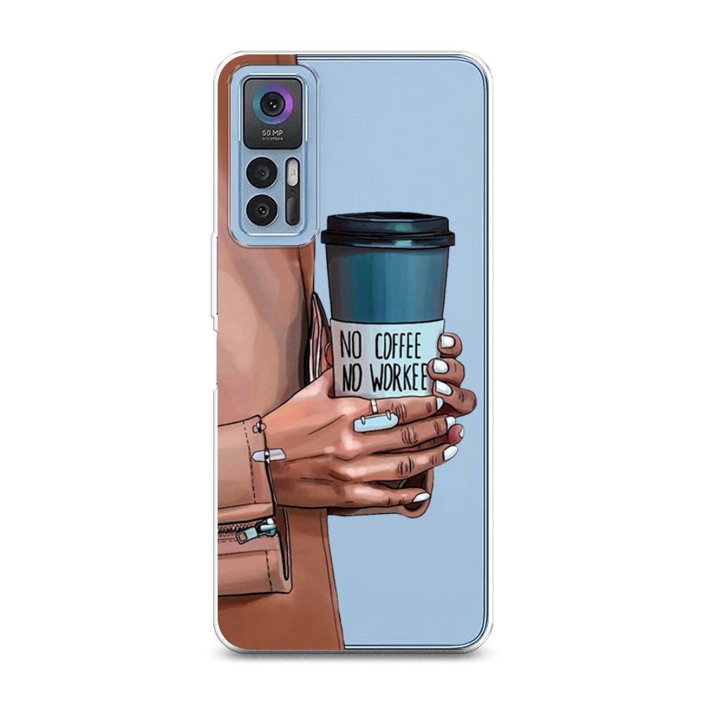 

Чехол Awog на TCL 30/30 Plus "No coffee", Разноцветный, 290950-7