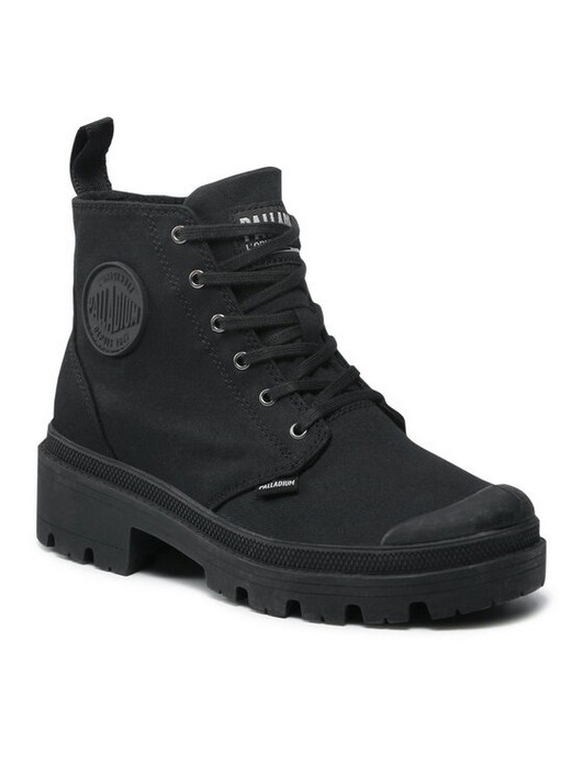 

Ботинки женские Palladium Pallabase Twill 96907-008-M черные 41 EU (доставка из-за рубежа), Черный, Pallabase Twill 96907-008-M