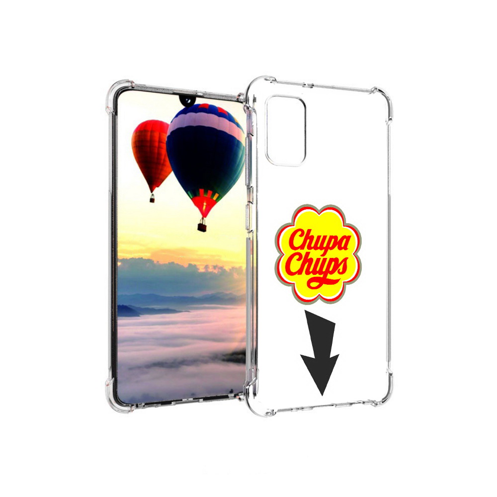 

Чехол MyPads Tocco для Samsung Galaxy A41 чупа чупс (PT147427.483.694), Прозрачный, Tocco
