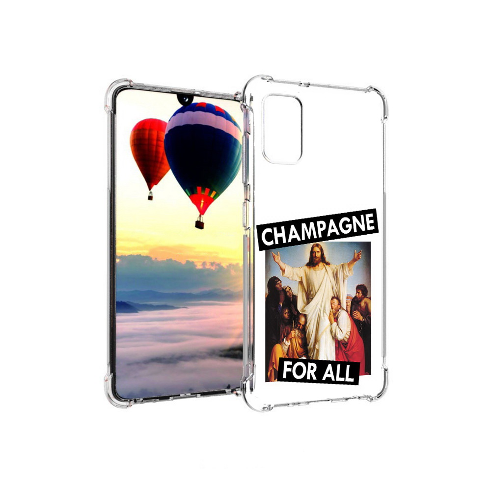 

Чехол MyPads Tocco для Samsung Galaxy A41 шампанское (PT147427.483.697), Прозрачный, Tocco