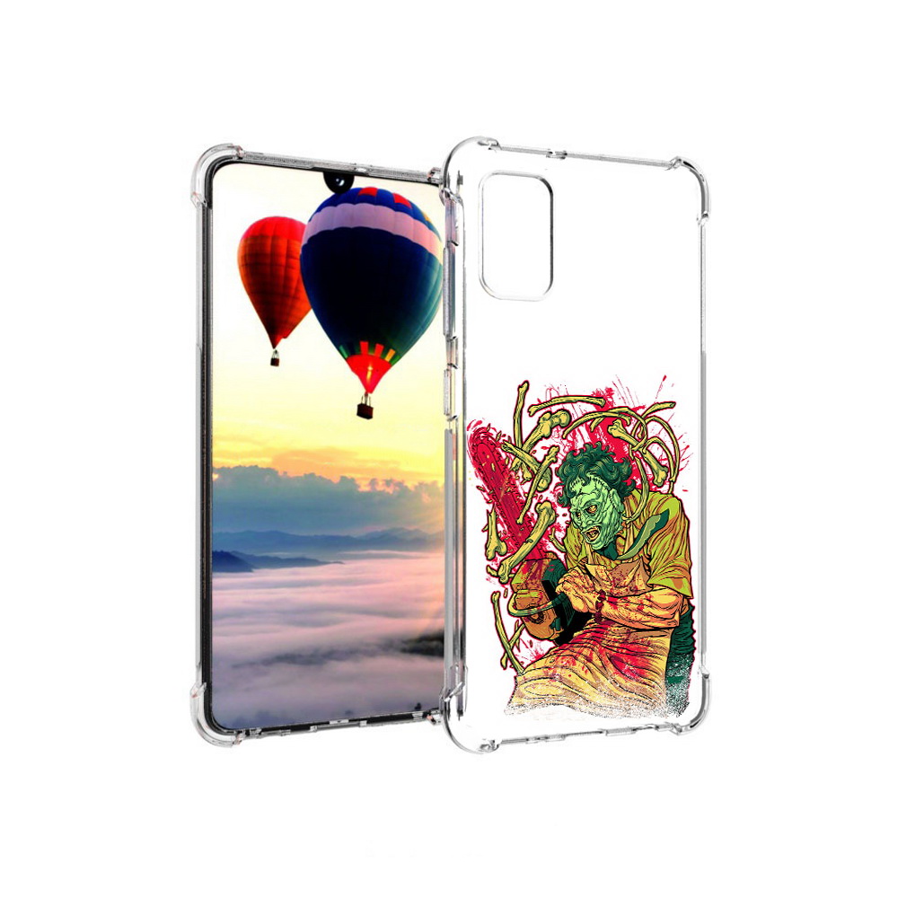 

Чехол MyPads Tocco для Samsung Galaxy A41 яркий мясник (PT147427.483.711), Прозрачный, Tocco