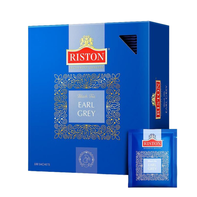

Чай Riston Earl Grey черный, ф/конв., 2гх100пак