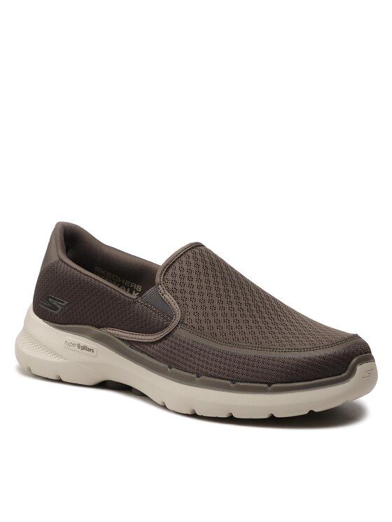 

Слипоны Go Walk 6 216200/TPE Skechers серый 44 EU, Go Walk 6 216200/TPE
