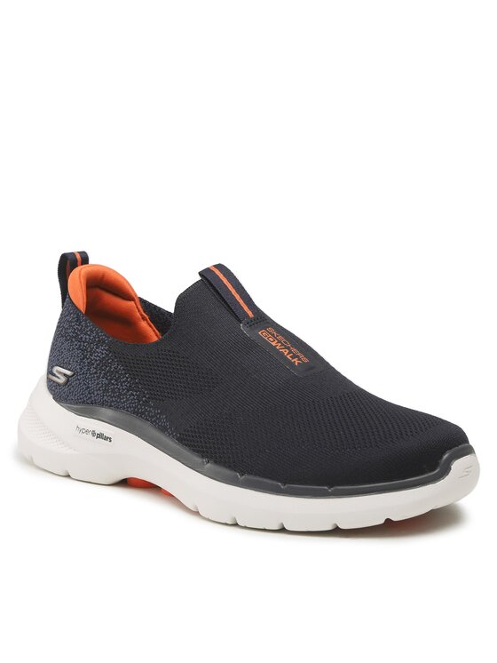 

Кроссовки Go Walk 6 216202/NVOR Skechers синий 45 EU, Go Walk 6 216202/NVOR
