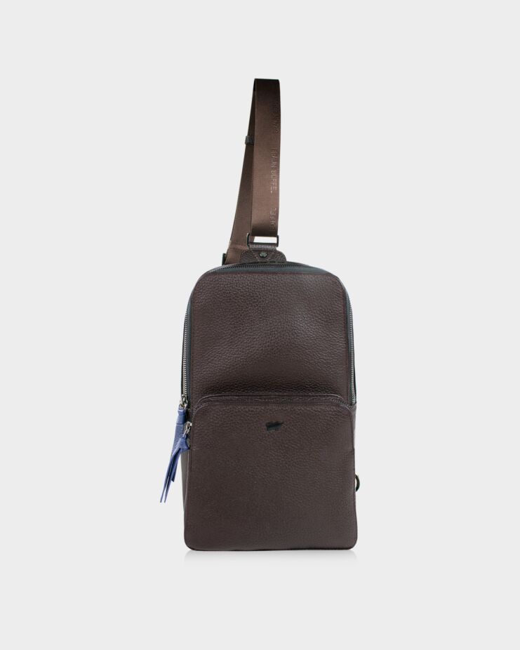 Сумка-слинг мужская Braun Buffel 26360 коричневая, 21х31х8,5 см