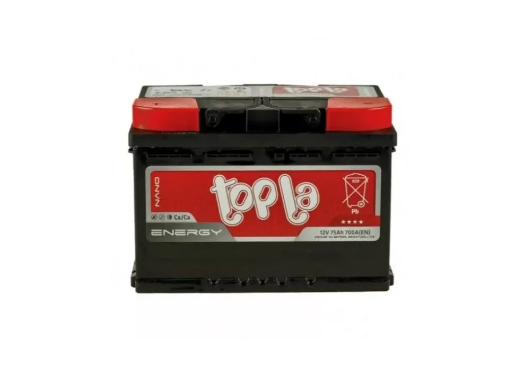 

Аккумулятор автомобильный Topla Energy E75X 75Ah ПП 700A (108375/57413), Аккумулятор (АКБ) Topla Energy E75X 75Ah ПП 700A (108375/57413)