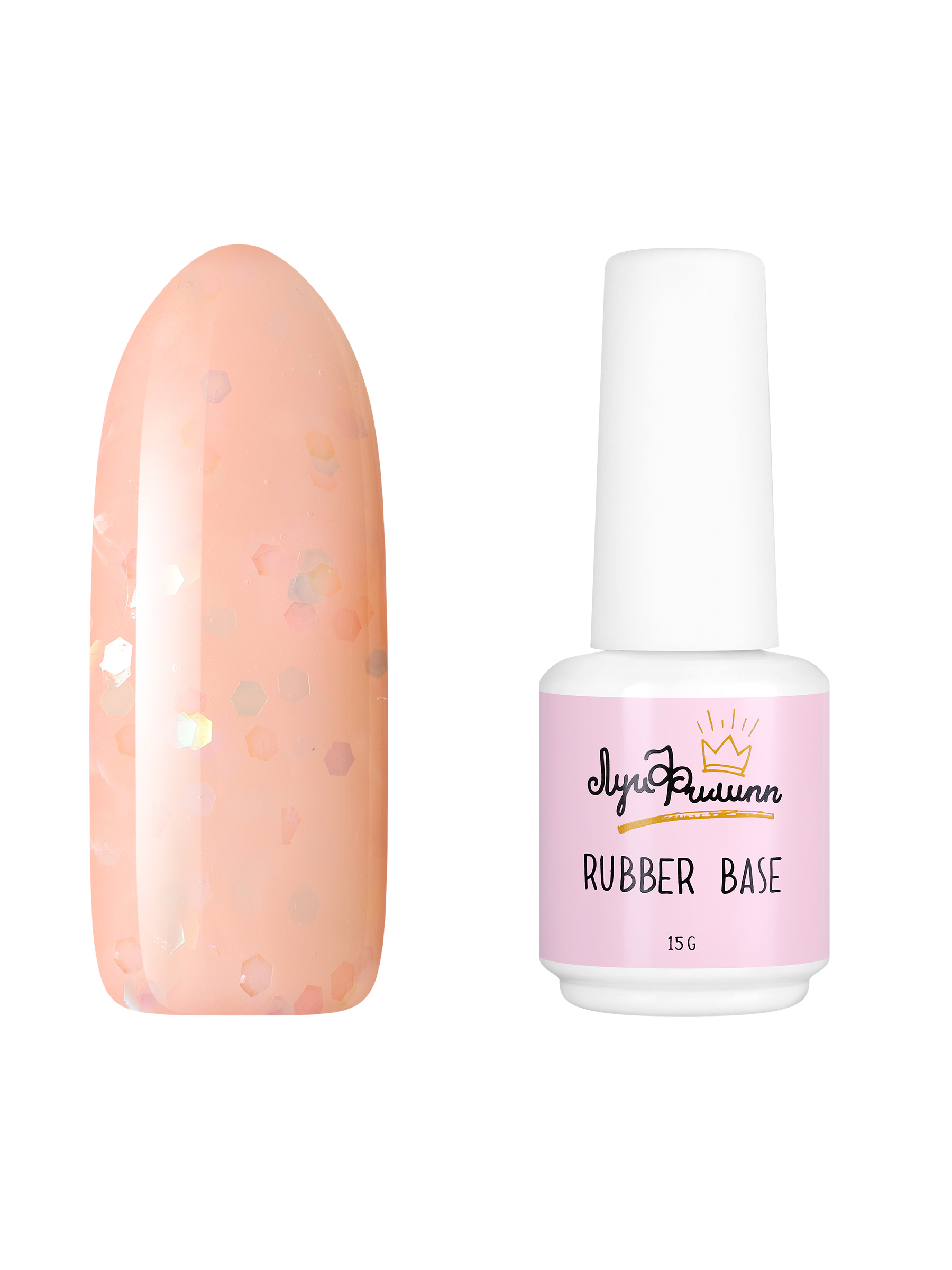 

Камуфлирующа база Луи Филипп каучуковая Rubber Base Sorbet № 02 15г