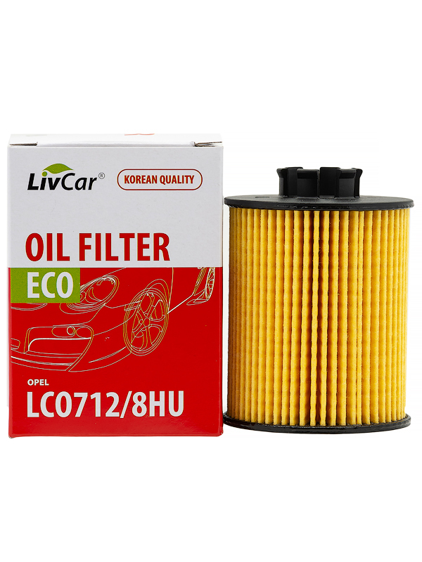 

Фильтр масляный LivCar OIL FILTER LCO712/8HU Opel, GENERAL MOTORS