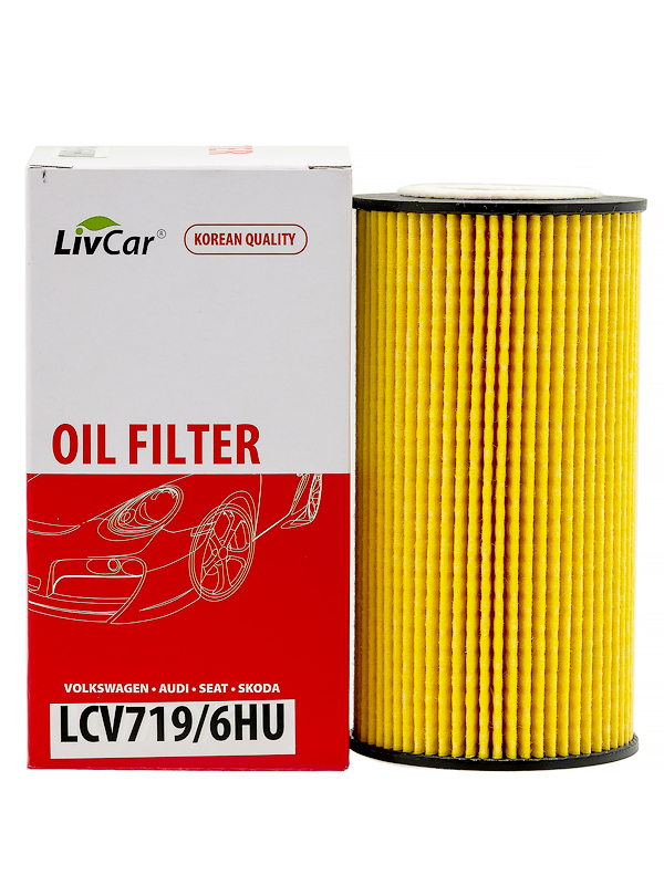 

Фильтр масляный LivCar OIL FILTER LCV719/6HU AUDI VW