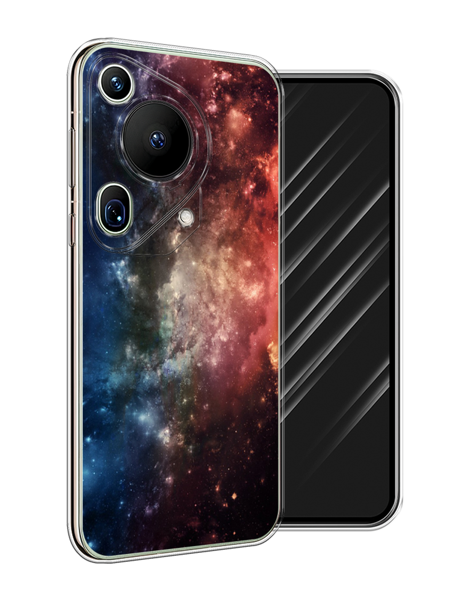 

Чехол Awog на Huawei Pura 70 Ultra "Космос", Синий;бежевый;красный, 6124550-1
