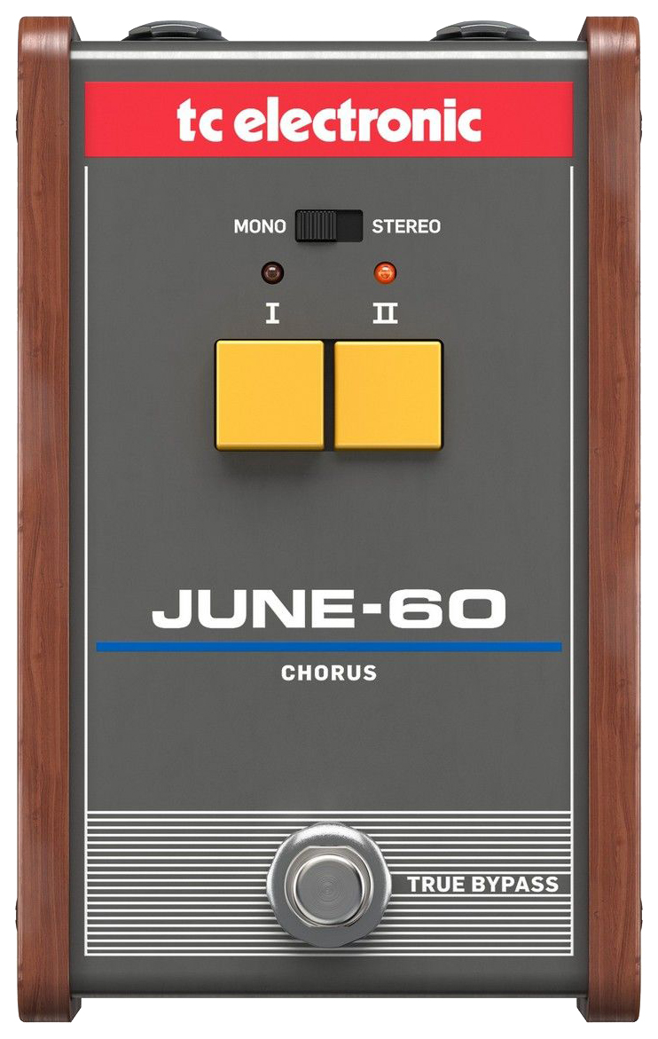 Эффект гитарный TC electronic JUNE-60 CHORUS полностью аналоговый стерео хорус