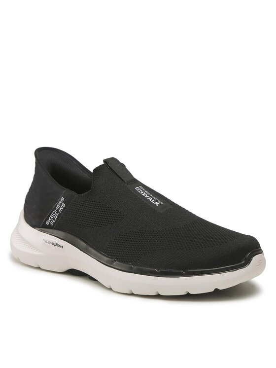 фото Кроссовки go walk 6 216278/blk skechers черный 41 eu