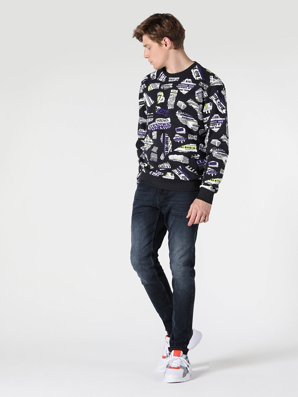 

Джинсы мужские Colins CL1056612_Q1.V1_DN40837 синие 29-32 INT, Синий, CL1056612_Q1.V1_DN40837