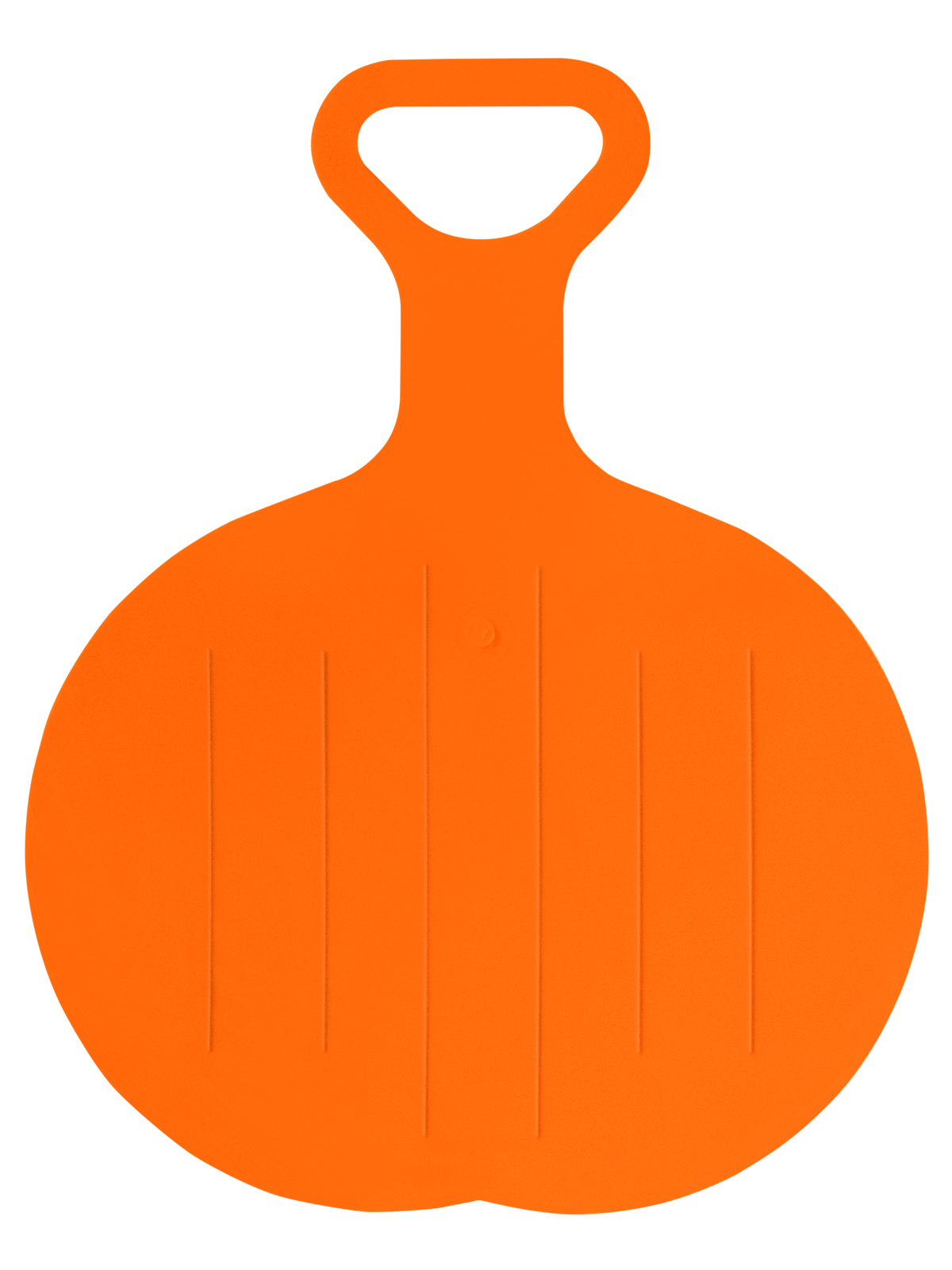 фото Ледянка винтер круглая оранжевая