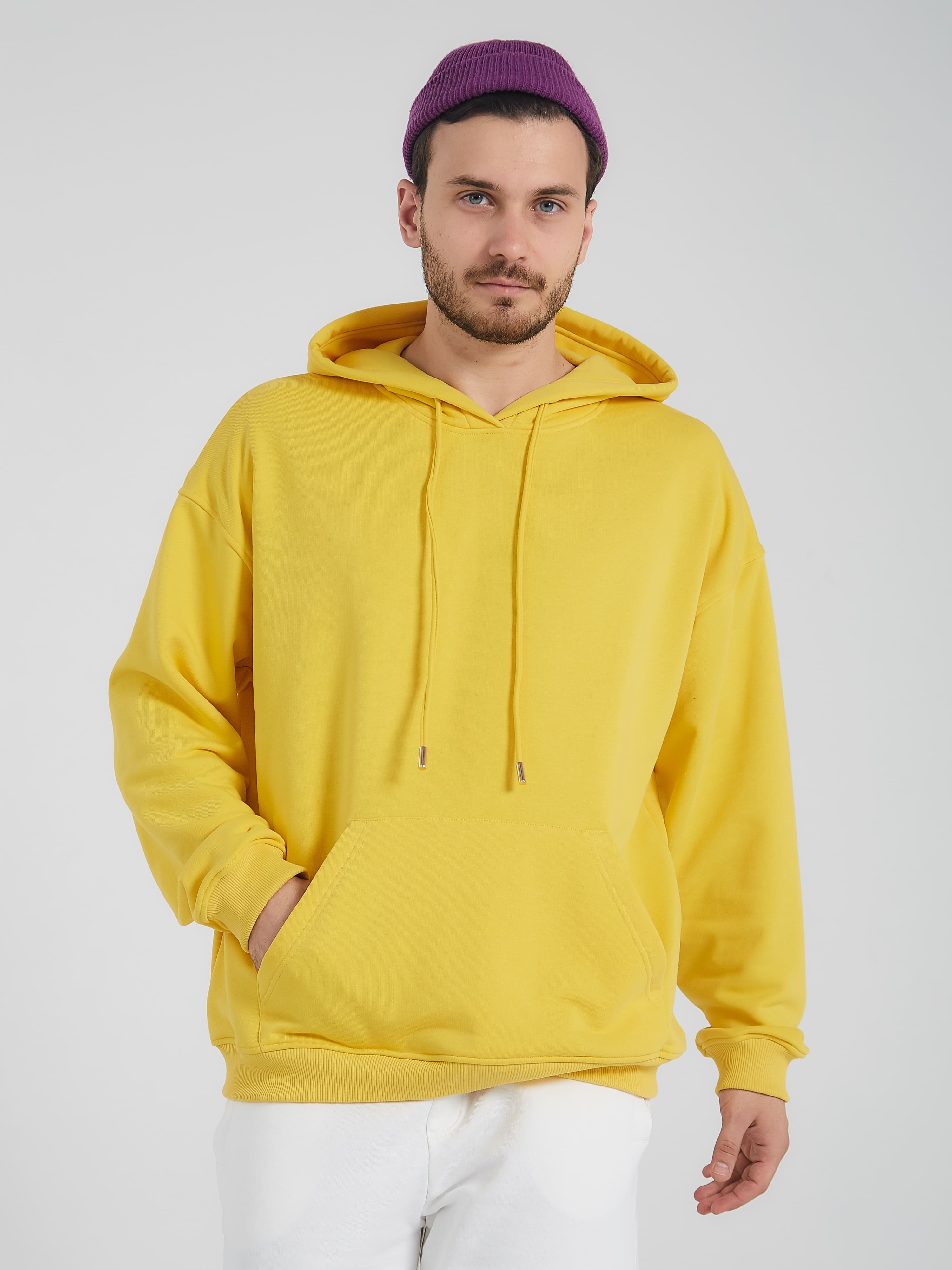

Худи мужское depends SHM1 желтое XL, SHM1