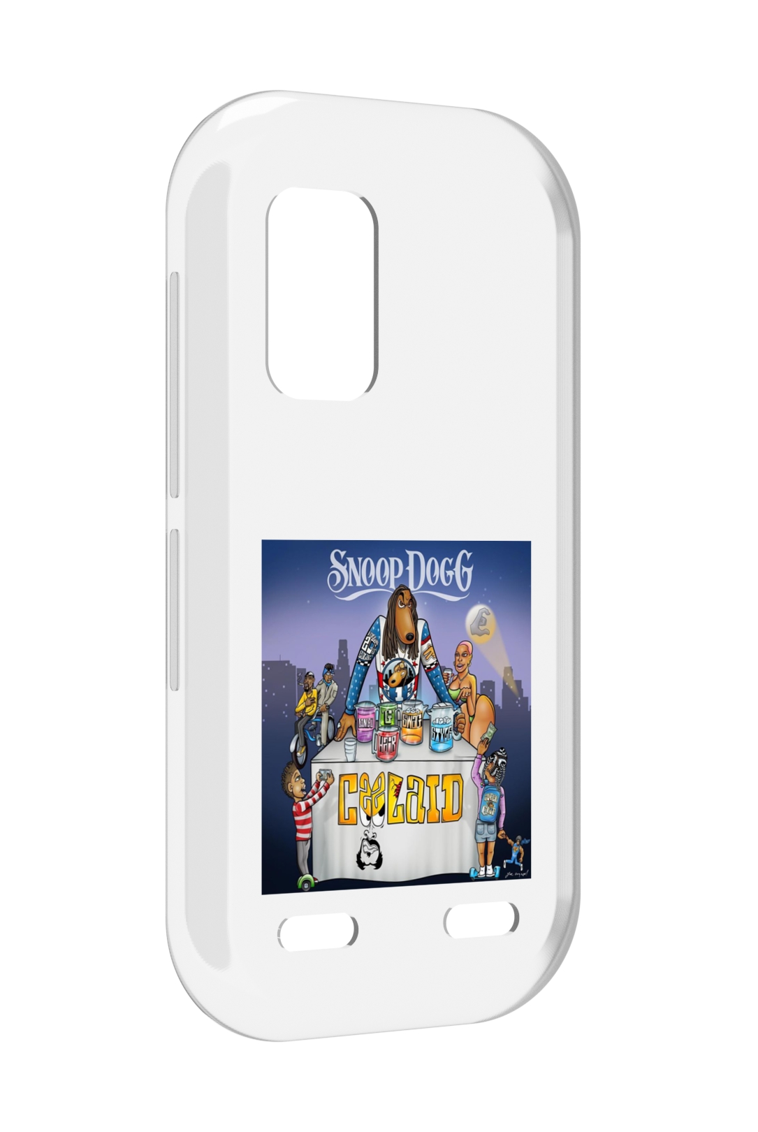 

Чехол MyPads Snoop Dogg COOLAID для UleFone Armor X10 / X10 Pro, Прозрачный, Tocco