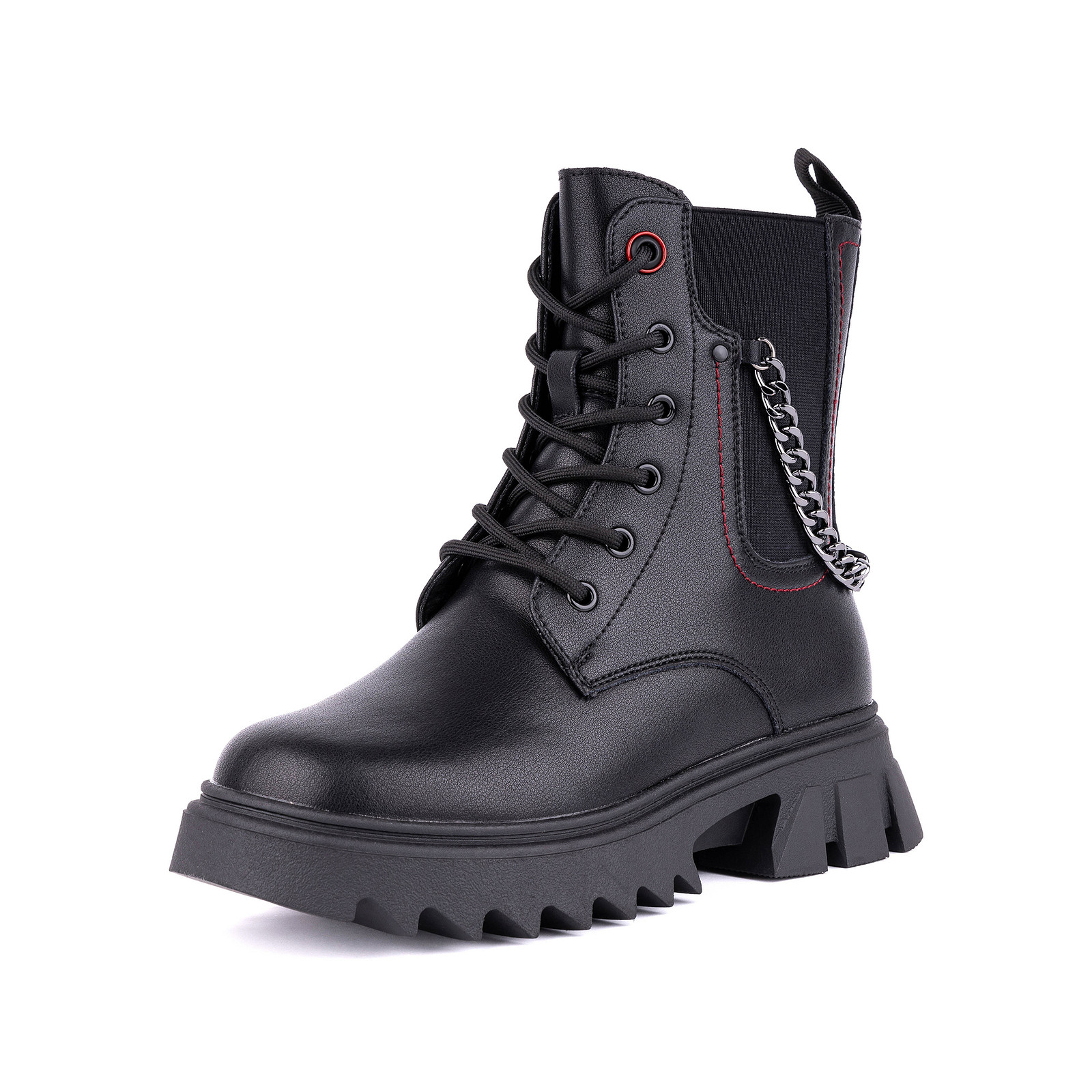 Ботинки ZENDEN 98-32GO-761VR, черный, размер 34