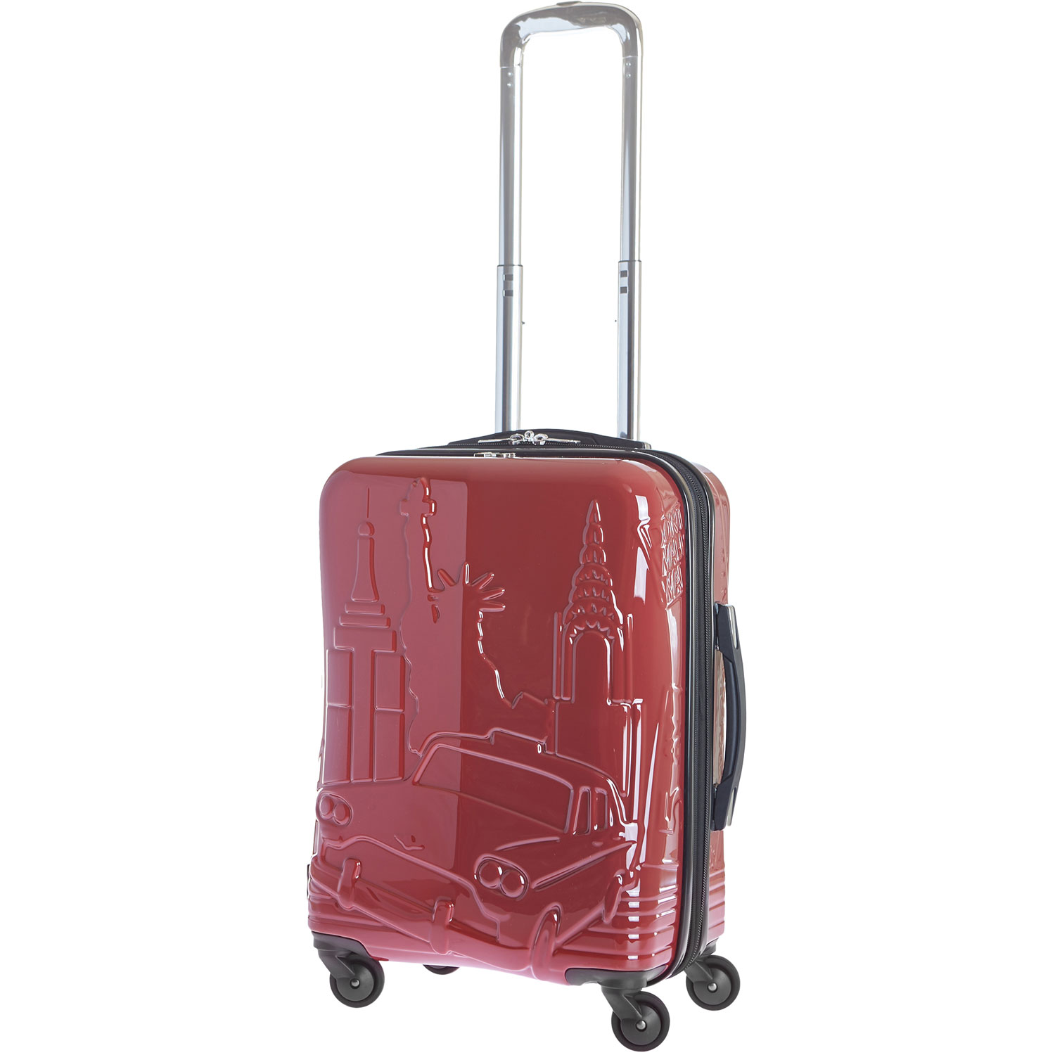 фото Чемодан унисекс it luggage 0989 красный, 56х39х24 см