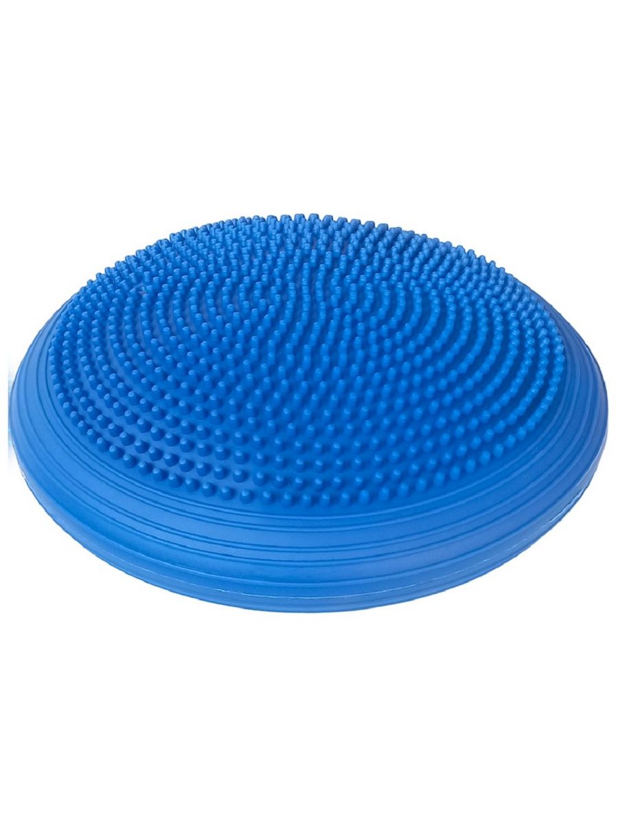 Полусфера массажная Sportex E41861-1 овальная надувная резиновая синяя d-34см