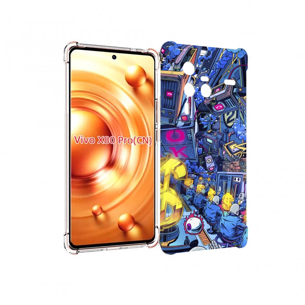 

Чехол MyPads футуристичная картинка для Vivo X80 PRO, Прозрачный, Tocco