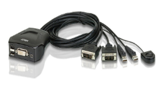 2 PORT USB DVI KVM SWITCH.