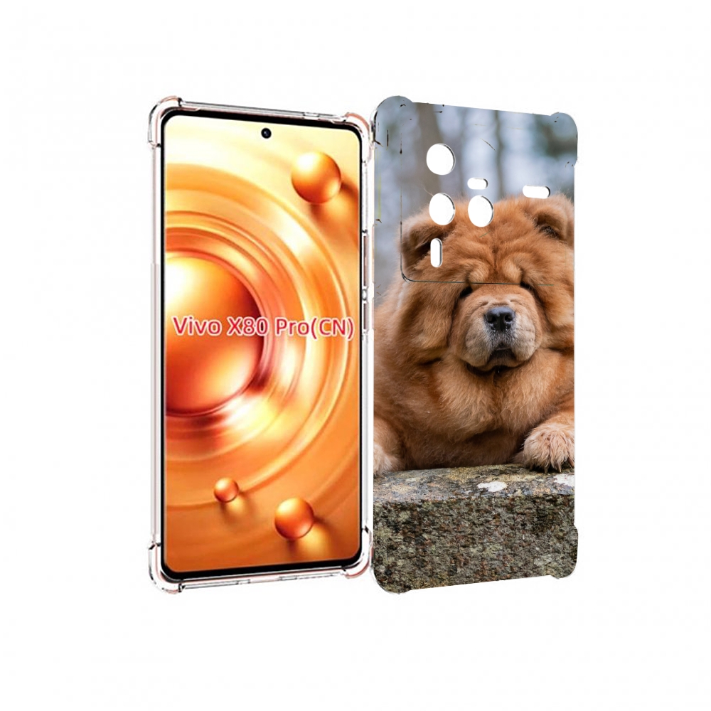 

Чехол MyPads чау чау для Vivo X80 PRO, Прозрачный, Tocco