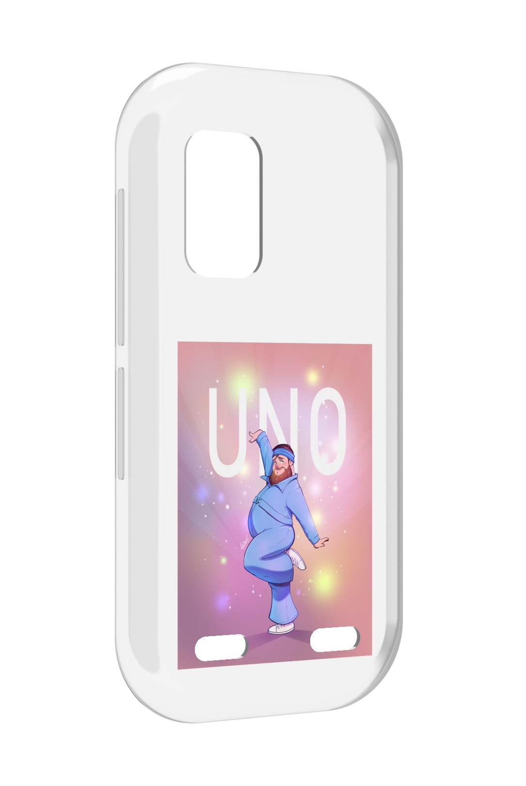 

Чехол MyPads UNO-танцор для UleFone Armor X10 / X10 Pro, Прозрачный, Tocco
