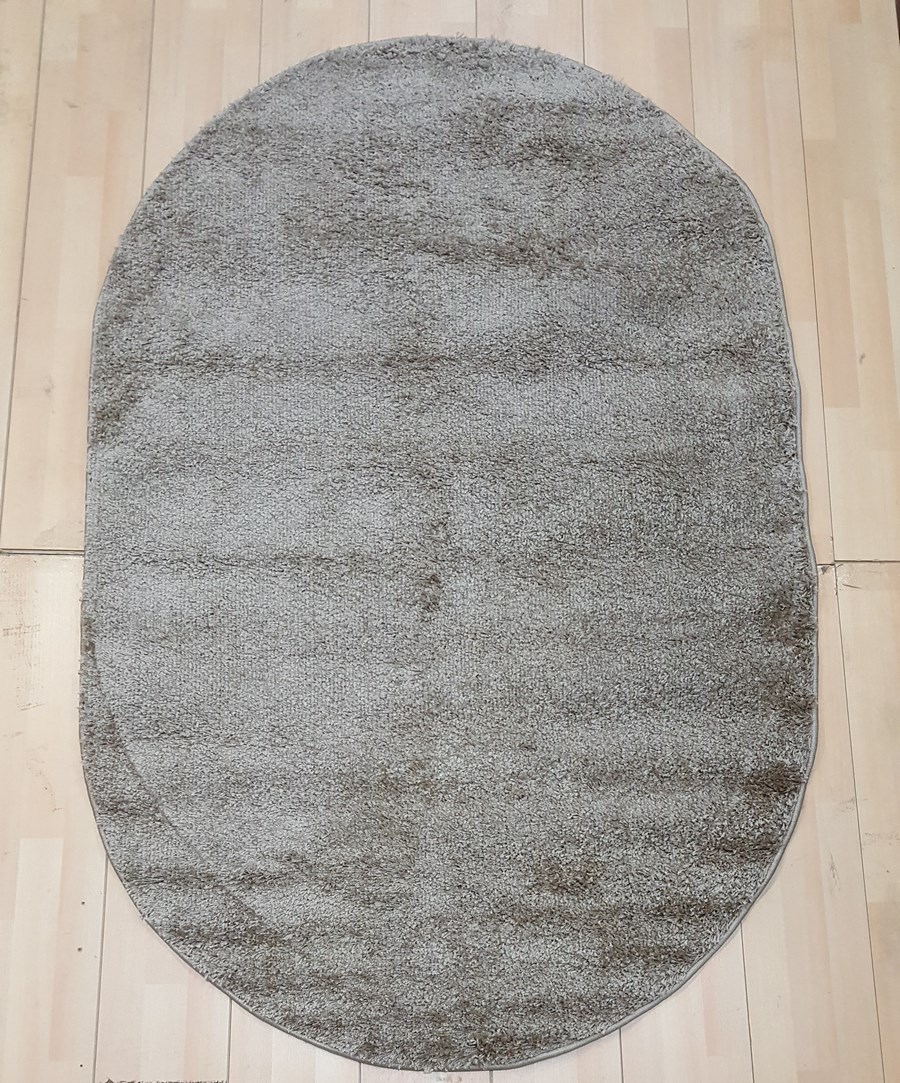 фото Ковер sofia rugs light shaggy 0000r овал капучино 250x350