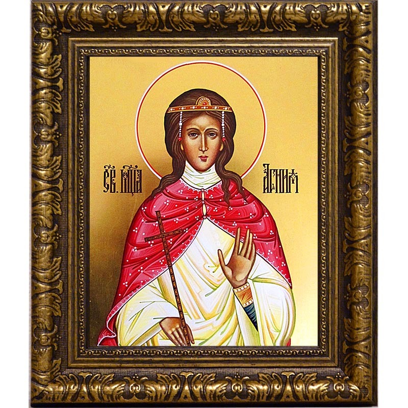 

Агния (Анна) Римская, дева, мученица. Икона на холсте.