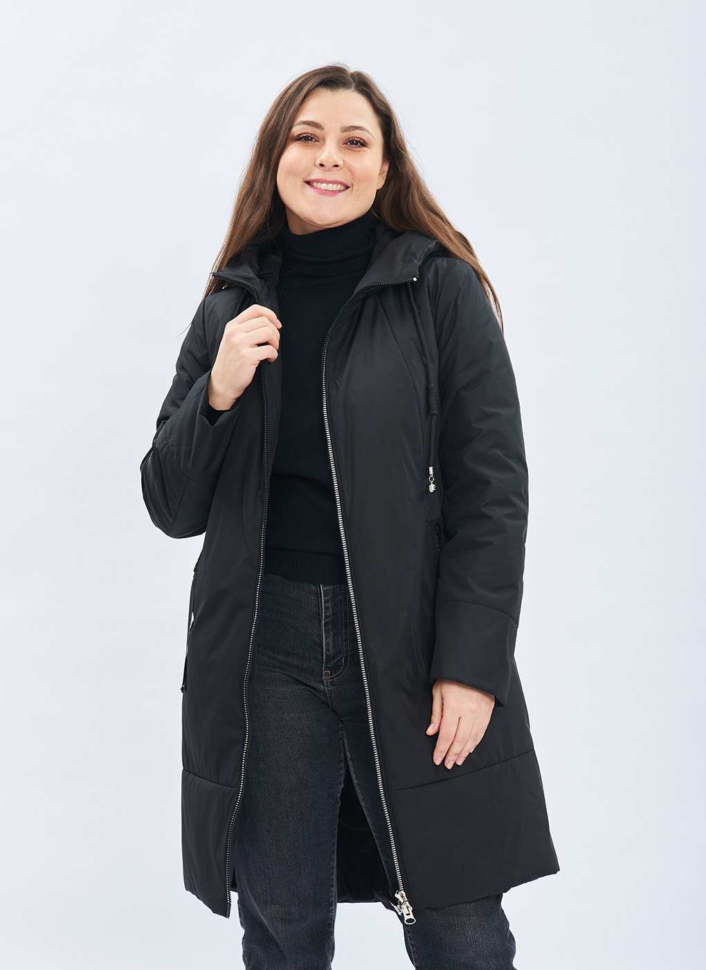 

Пальто женское Britt 60274 черное 56 RU, 60274