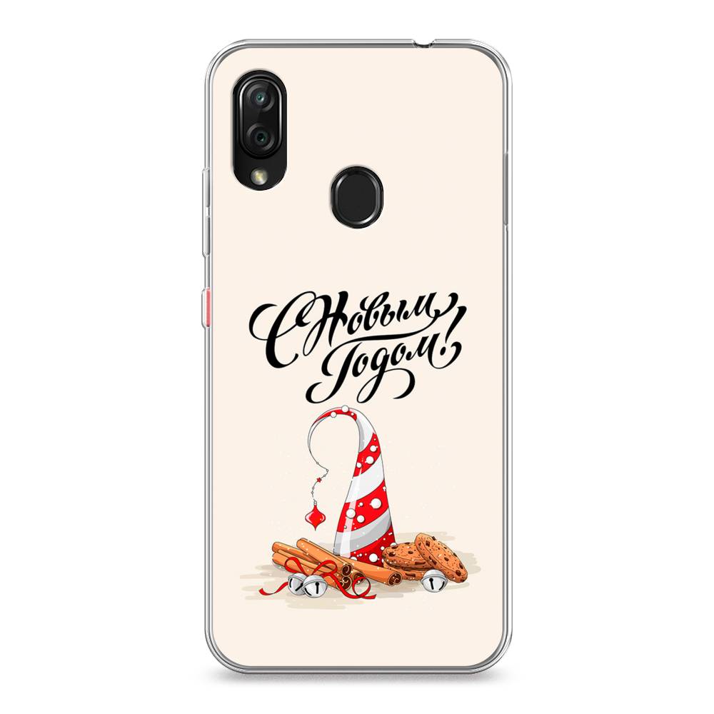 

Чехол на ZTE Blade V10 Vita "Подарки на Новый Год", Бежевый;красный;черный, 132650-5