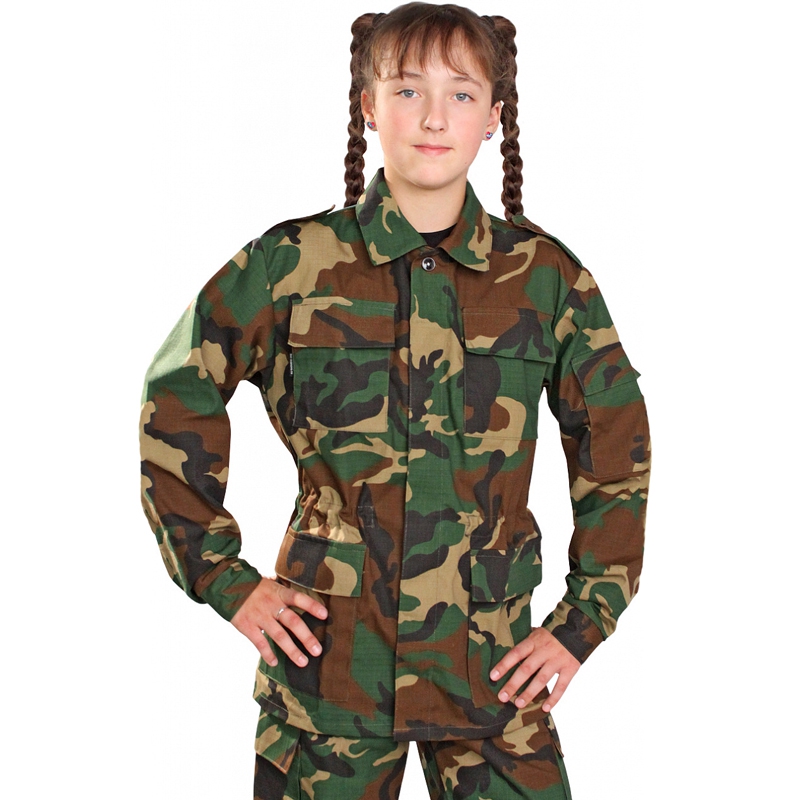 фото Тм вз детский военно-полевой костюм «лес»