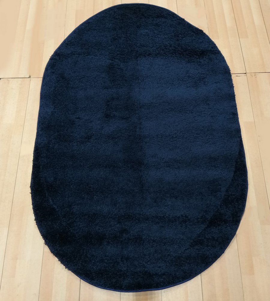 фото Ковер sofia rugs light shaggy 0000r овал т.синий 60x110
