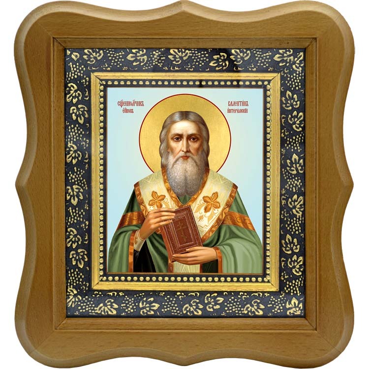 

Валентин Интерамский Священномученик. Икона на холсте.