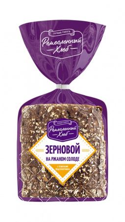 Хлеб Аладушкин Зерновой на ржаном солоде 400 г