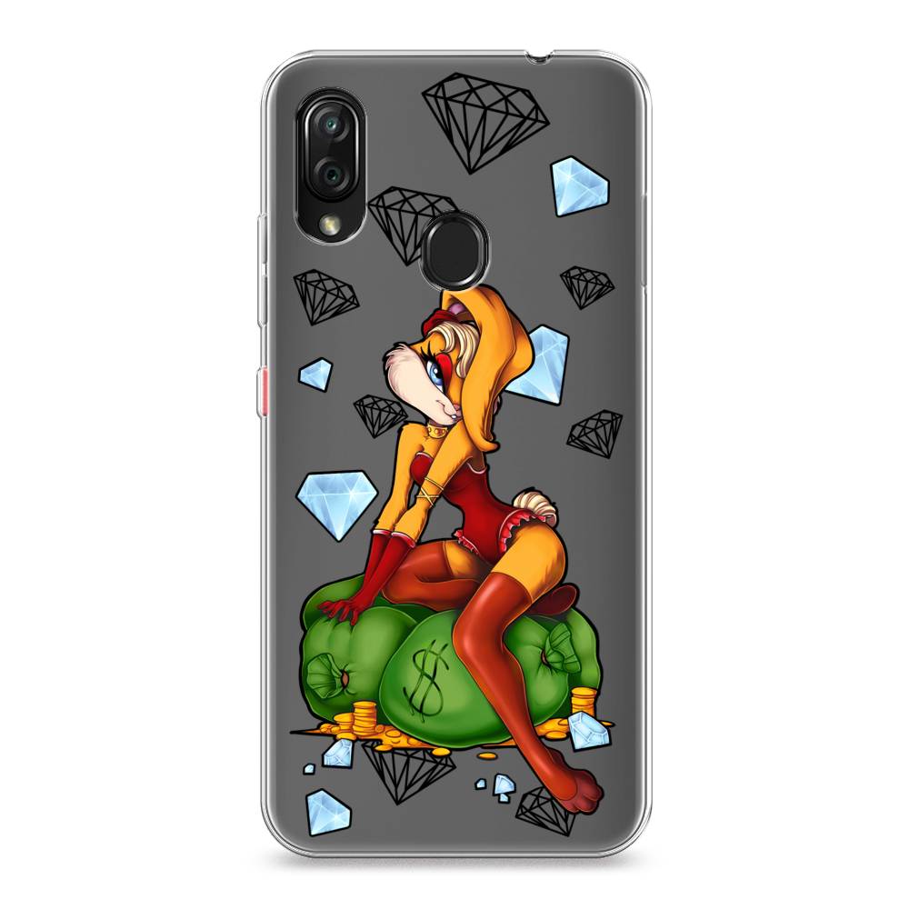 

Чехол на ZTE Blade V10 Vita "Лола Банни с бриллиантами", Красный;оранжевый;зеленый, 132650-6