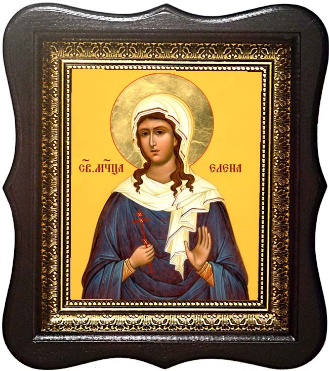 

Елена мученица, дочь апостола Алфея. Икона на холсте.