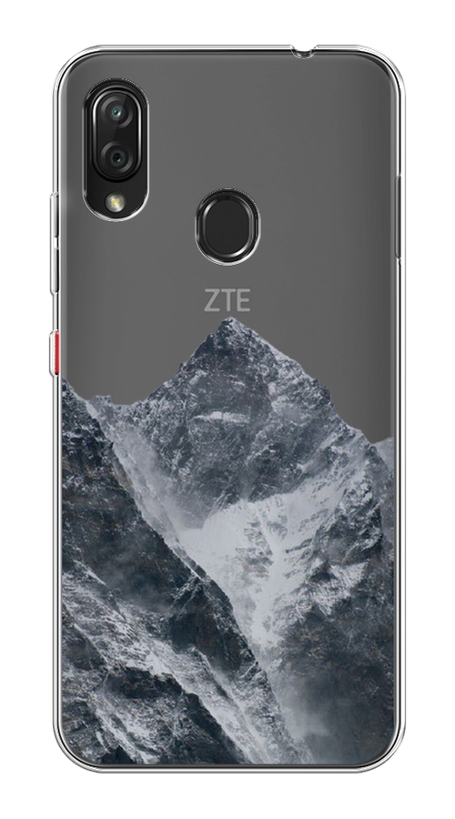 

Чехол на ZTE Blade V10 Vita "Горы арт 4", Серый;бежевый, 132650-2