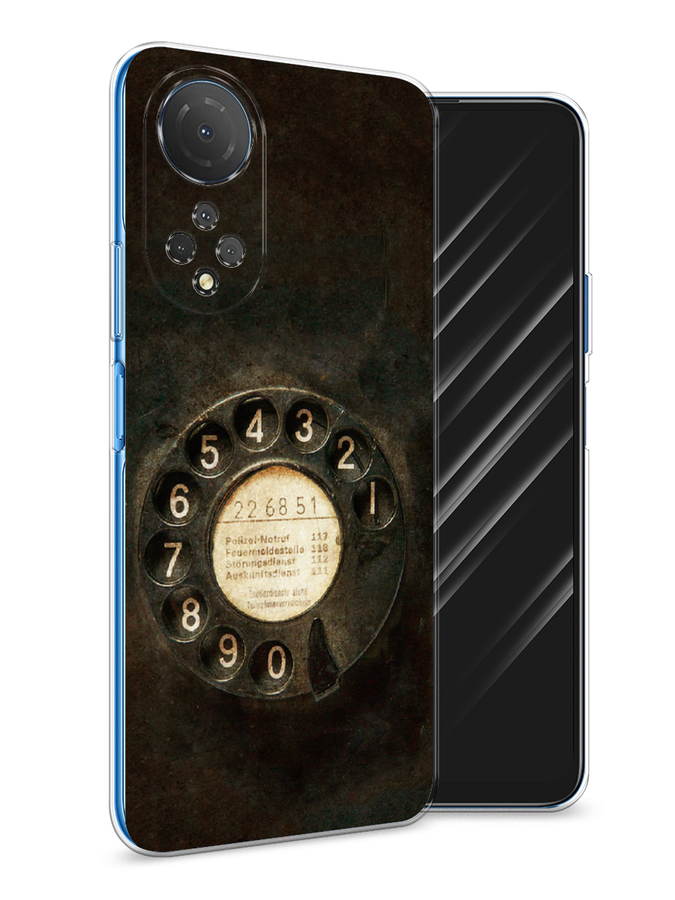 

Чехол Awog на Honor X7 2022 "Старинный телефон", Разноцветный, 6108850-5