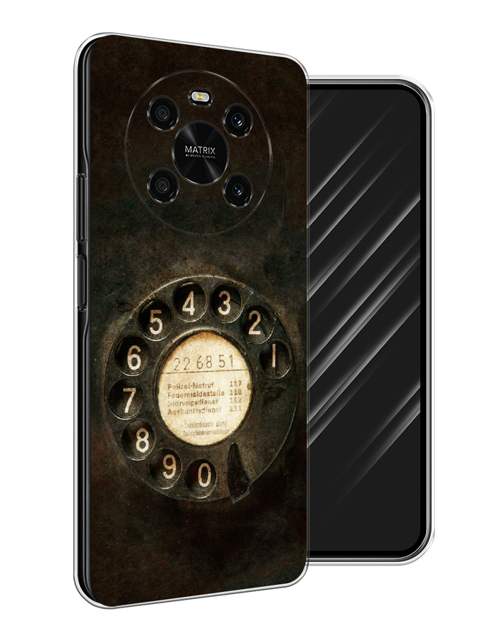

Чехол Awog на Honor X9 4G/Magic4 Lite 4G "Старинный телефон", Разноцветный, 6108150-5