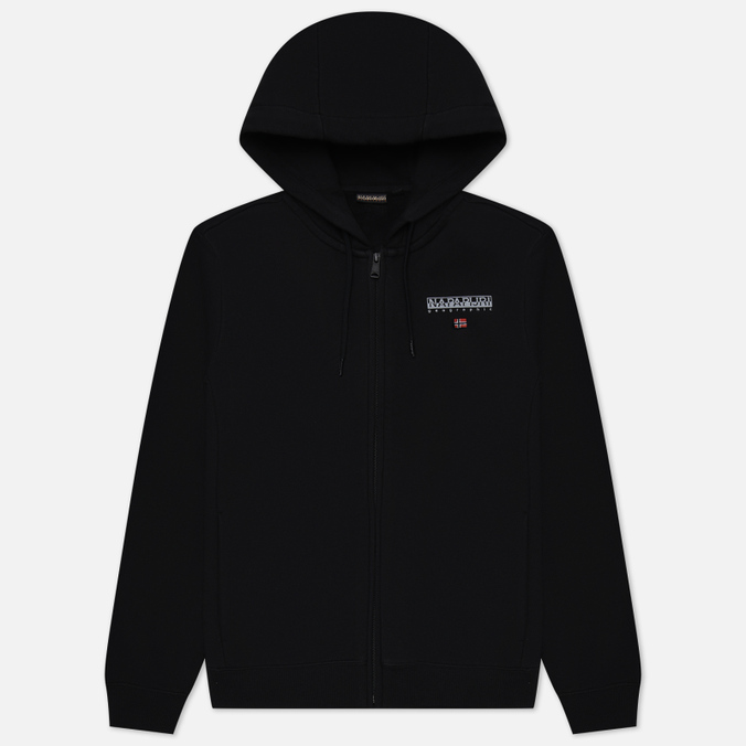 

Мужская толстовка Napapijri Ayas Full Zip Hoodie чёрный, Размер M, Черный, Ayas Full Zip Hoodie