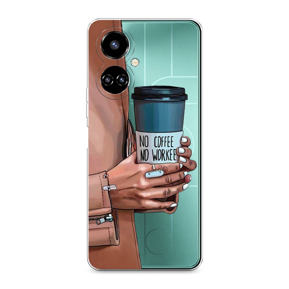 

Чехол Awog на Tecno Camon 19/19 Pro 4G "No coffee", Разноцветный, 301650-7