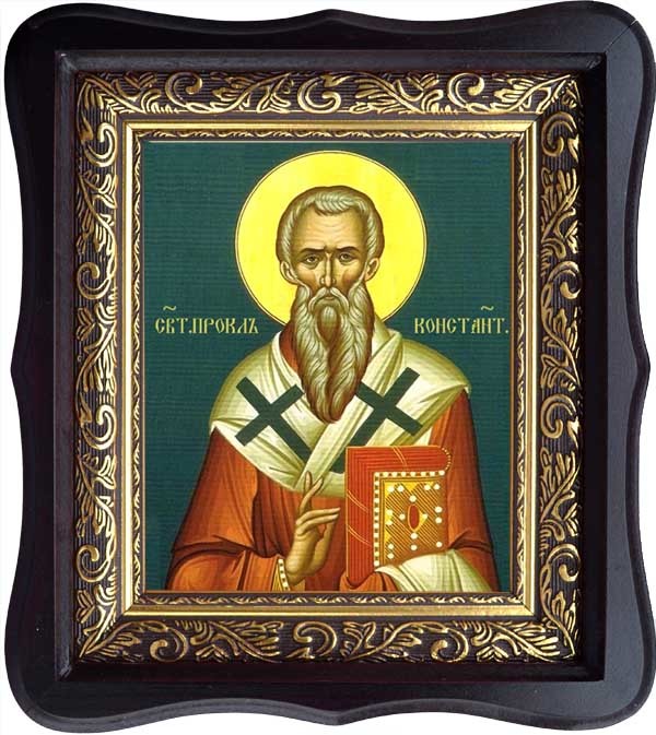 

Прокл Константинопольский святитель. Икона на холсте.