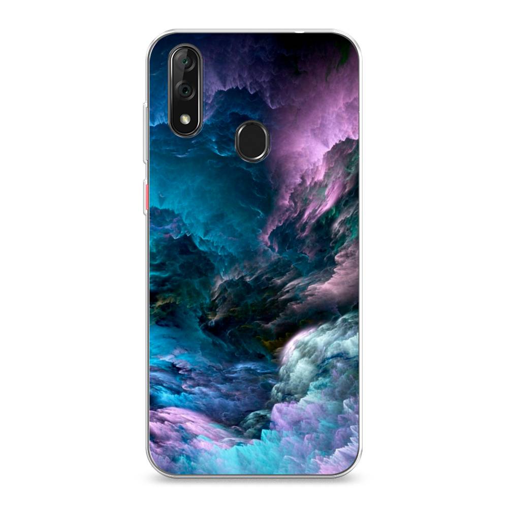 

Чехол на ZTE Blade V10 "Загадочное небо", Синий;фиолетовый, 132750-2
