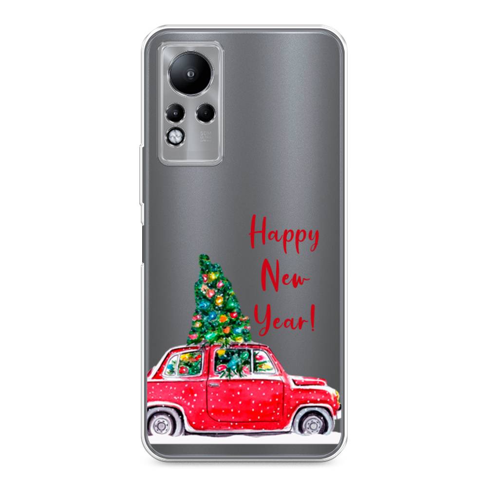 

Чехол для Infinix Note 11/12 G88 "Happy New Year", Красный;зеленый, 3100450-5