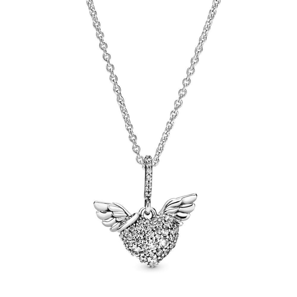 

Колье из серебра с цирконием 45 см Pandora 398505C01, 398505C01