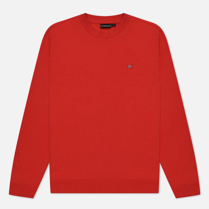 

Мужская толстовка Napapijri Balis Crew Neck красный, Размер XL, Balis Crew Neck